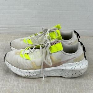 Nike Crater‎ Impact White Volt Pink Shoes Womens Sz 6